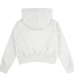 Abercrombie & Fitch Hættetrøje - Lysegråmeleret