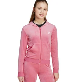 adidas Originals Cardigan - Velour - Pink Fusion/Hvid