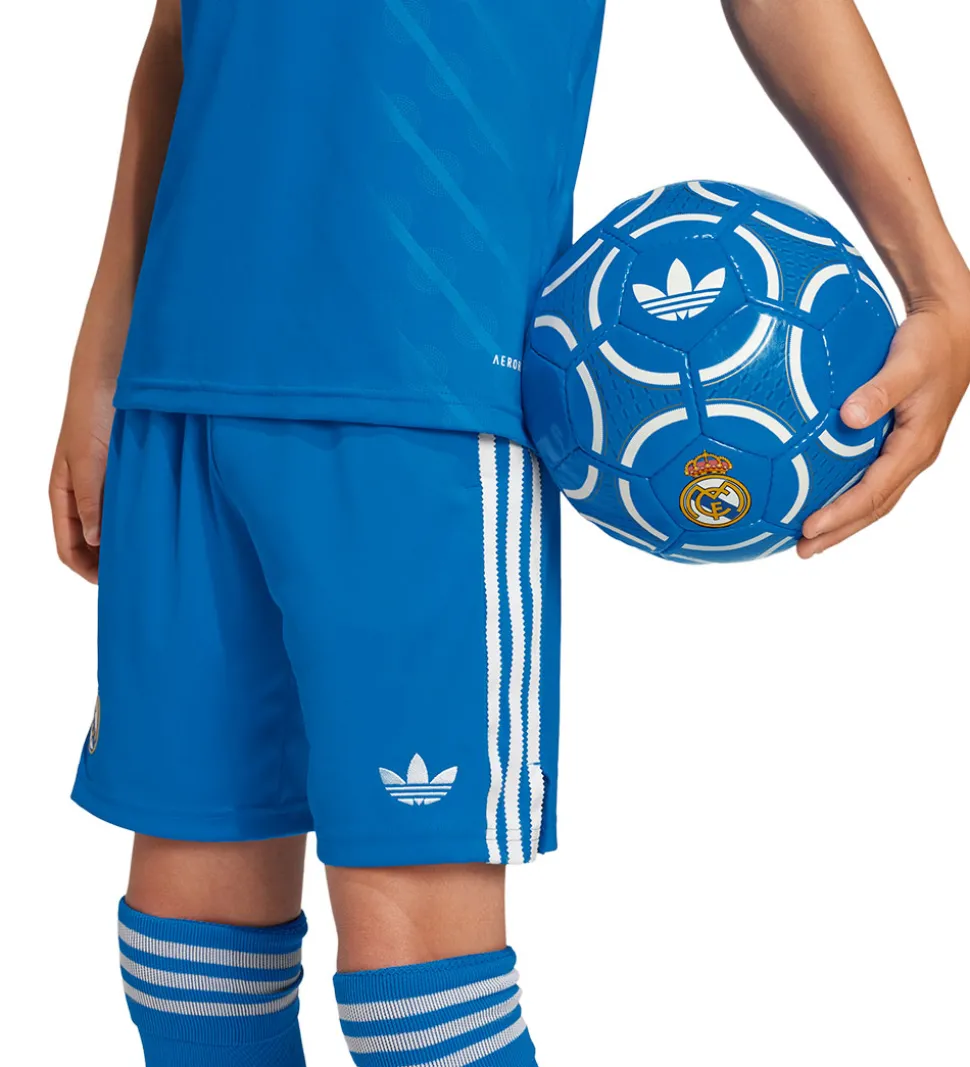 adidas Originals Shorts - Real Madrid 25/26 3. Sæt - Blue Bird