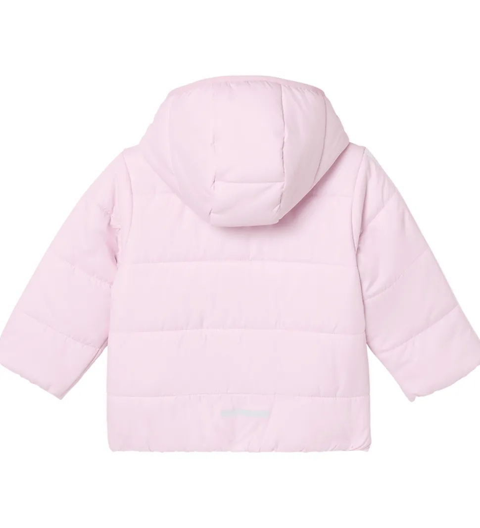 adidas Performance Dynejakke - Clear Pink/Hvid