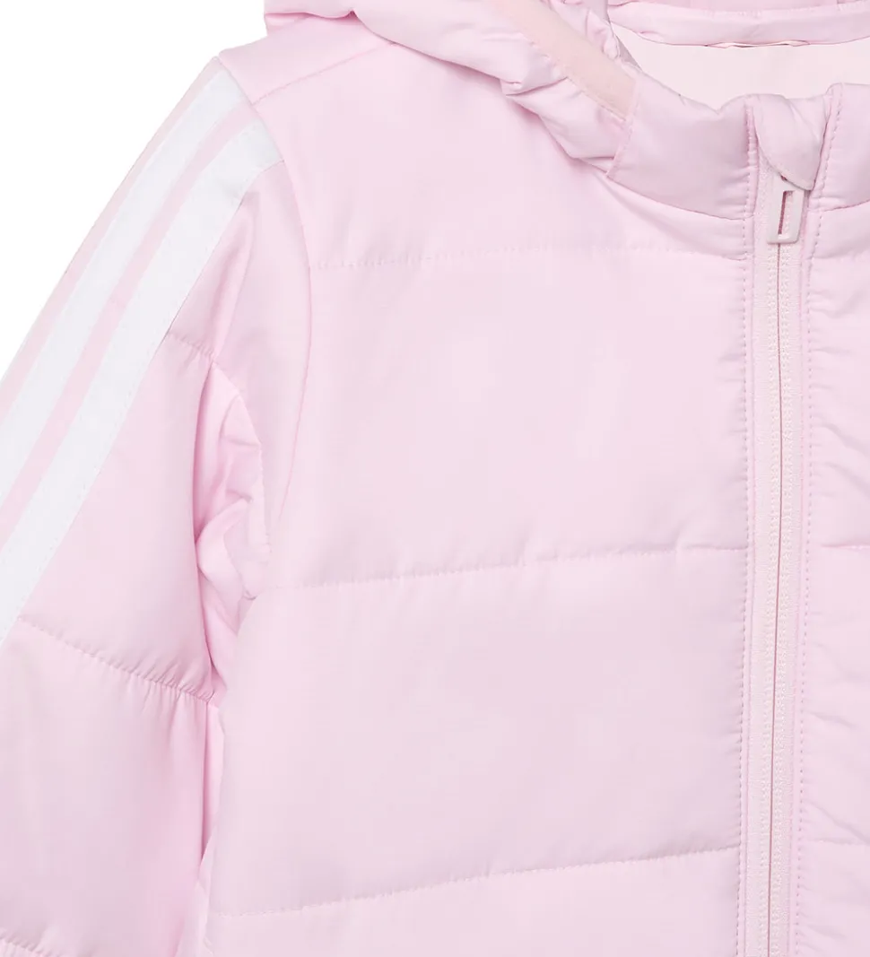 adidas Performance Dynejakke - Clear Pink/Hvid