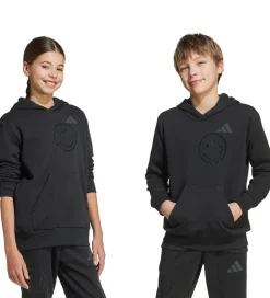 adidas Performance Hættetrøje - J SMI - Sort/Hvid