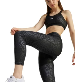 adidas Performance Leggings - JG Opt - Sort/Hvid