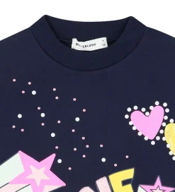 Billieblush Sweatshirt - Navy m. Print