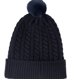 BOSS Hue - Strik - Navy m. Kvast