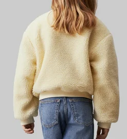 Calvin Klein Dynejakke/Fleecejakke - Vendbar - Afterglow