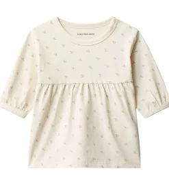 Calvin Klein Sæt - Kjole/Bloomers - Monologo White