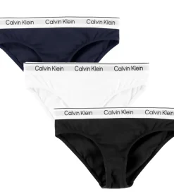 Calvin Klein Trusser - 3-pak - Black/Cassicwhite/Blackiris