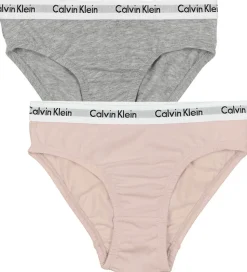 Calvin Klein Trusser - 2-pak - Shorty - Silverpeony/Greyheather