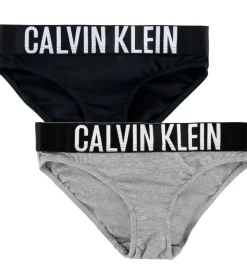 Calvin Klein Trusser - 2-pak - PVH Black/Gråmeleret