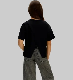 Calvin Klein T-shirt - Folded Logo Label - CKBlack