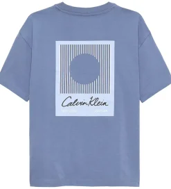 Calvin Klein T-shirt - Polaroid - Satin Blue