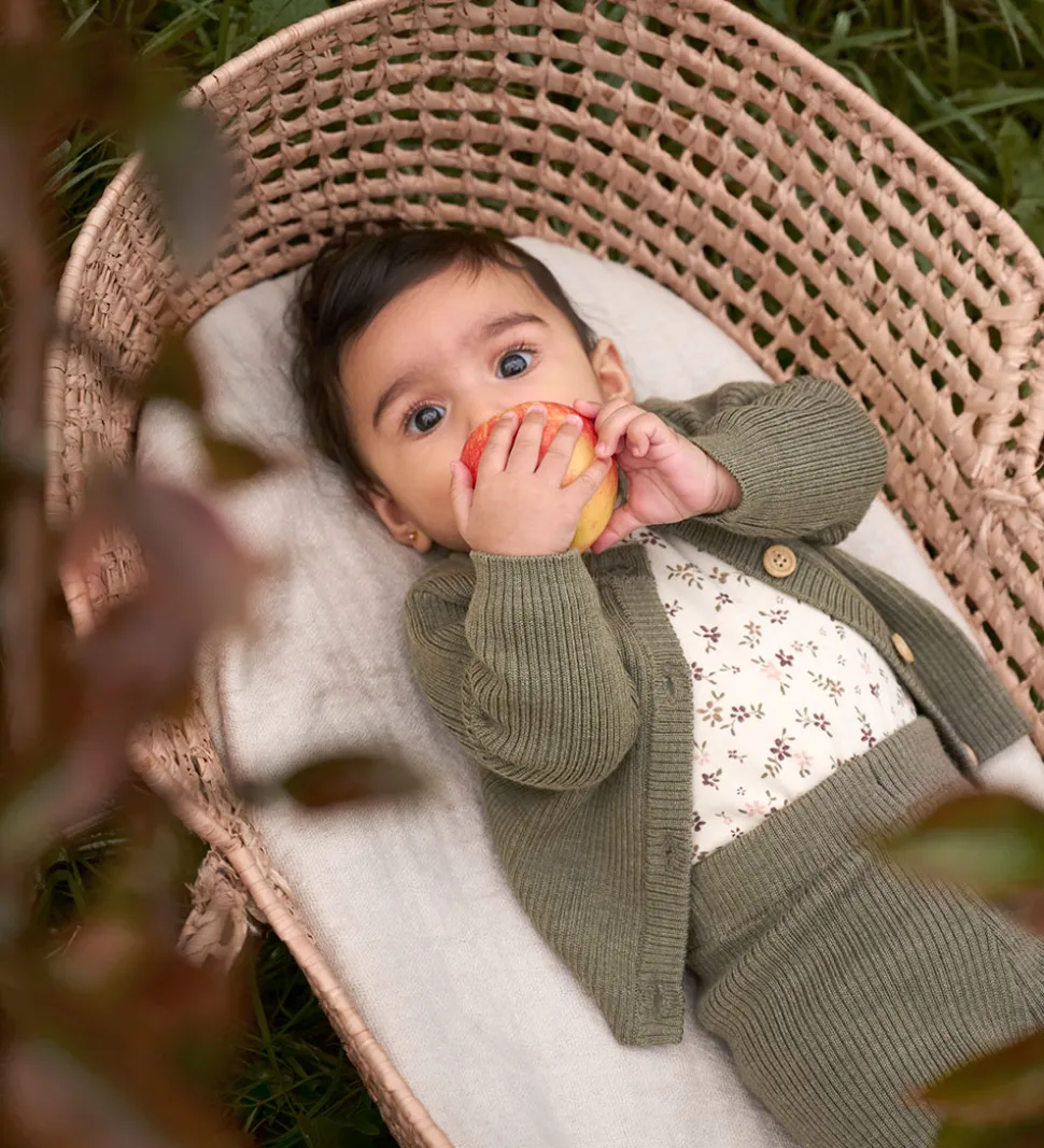 CeLaVi Cardigan - Uld - Dusky Green