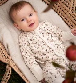 CeLaVi Heldragt - Uld - Marron m. Blomster