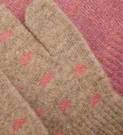 CeLaVi Luffer - Uld/Nylon - 2-pak - Brick Dust