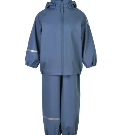 CeLaVi Regntøj m. Seler - PU - China Blue