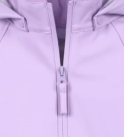 CeLaVi Regntøj m. Seler - Recycled PU - Purple Rose