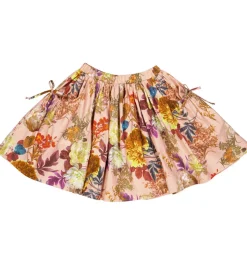 Christina Rohde Nederdel - Dusty Rose m. Blomster