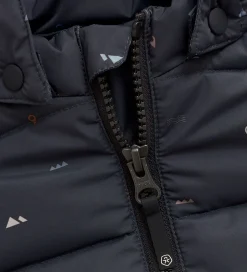 Color Kids Dynejakke - Phantom m. Print