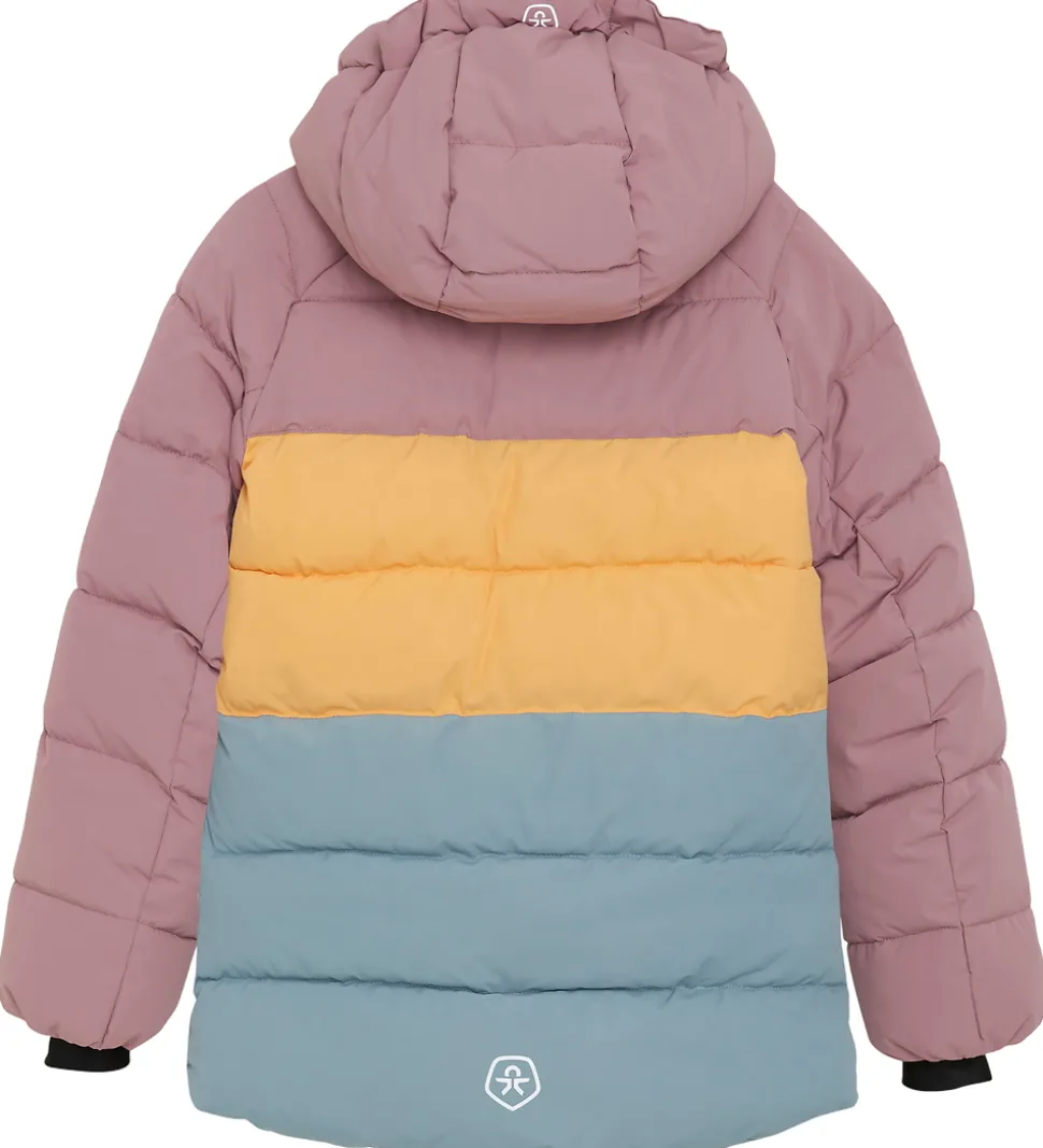 Color Kids Dynejakke - Quilt - Woodrose