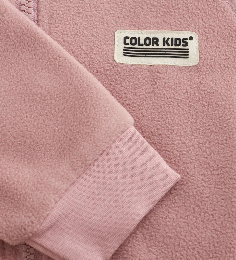 Color Kids Fleecedragt - Woodrose