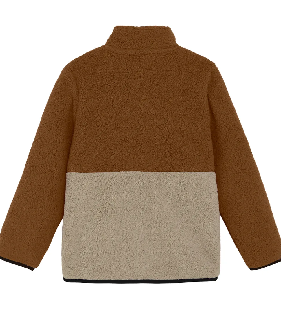 Color Kids Fleecejakke - Nuthatch