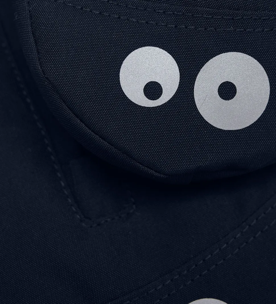 Color Kids Luffer m. Lynlås - Total Eclipse m. Øjne