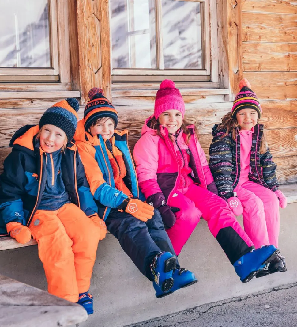 Color Kids Skibukser m. Seler - Total Eclipse