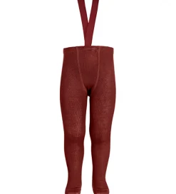 Condor Strømpebukser m. Seler - Uld/Akryl - Granet