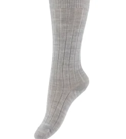 Condor Strømper - Rib - Uld - Lead