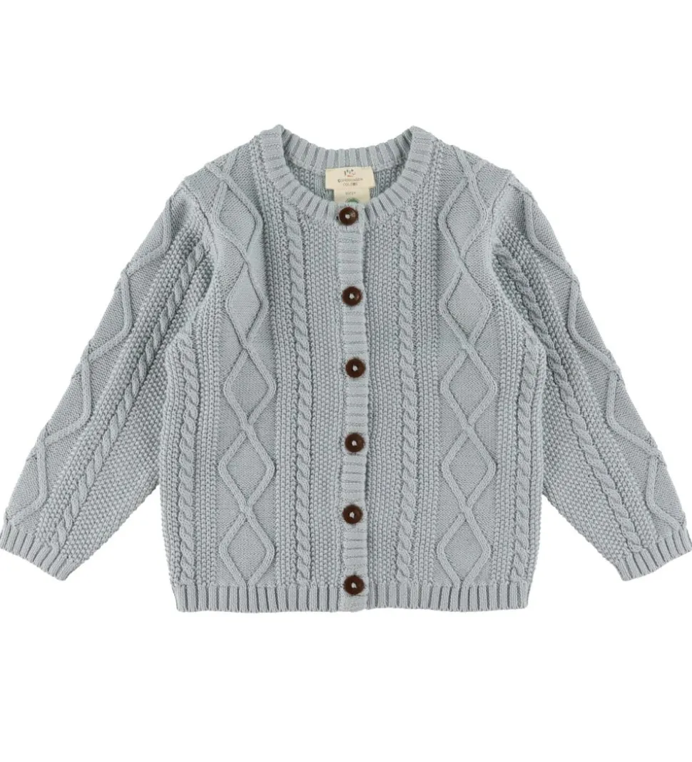 Copenhagen Colors Cardigan - Dusty Blue