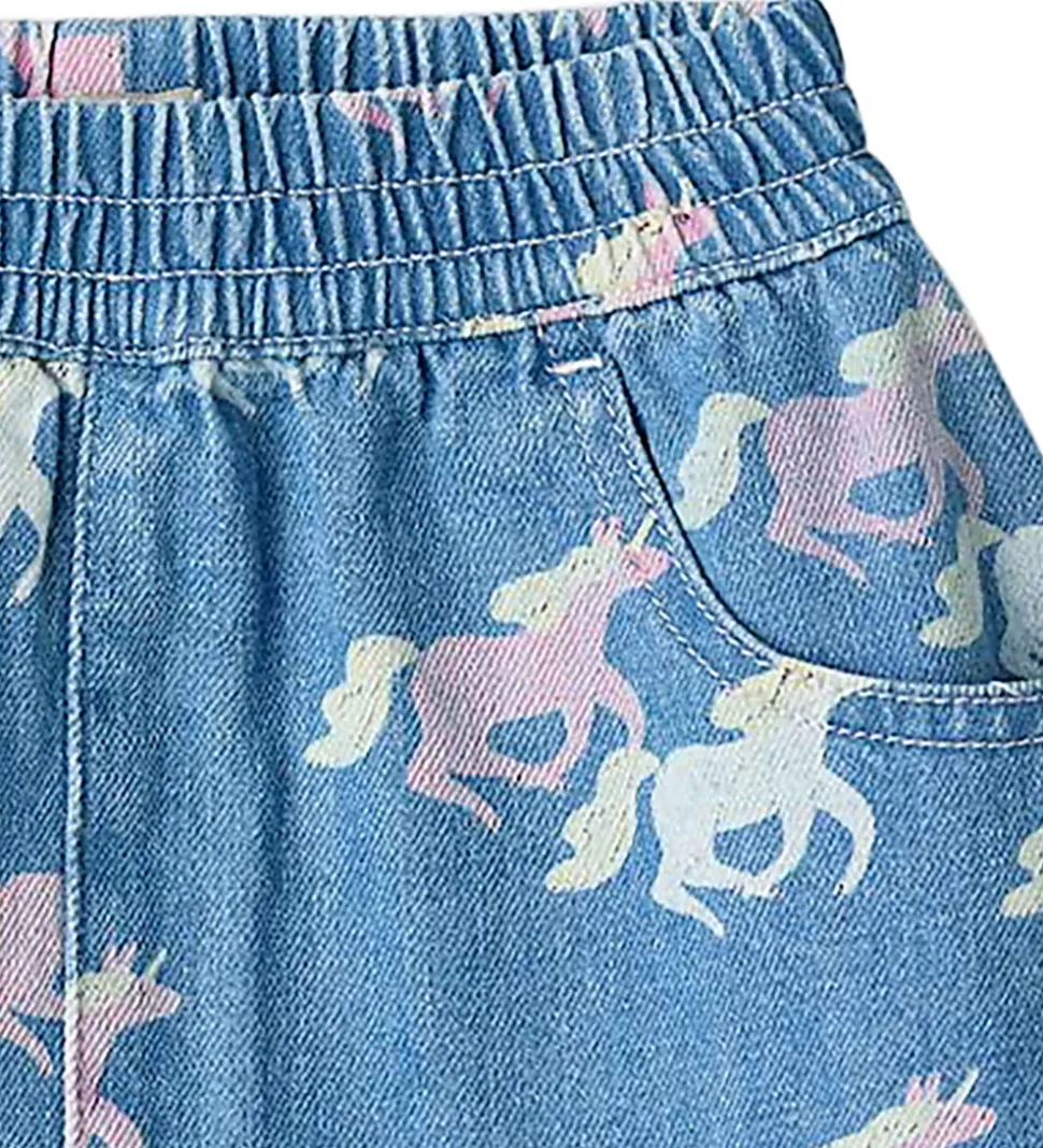 Copenhagen Colors Denimnederdel - Indigo Blue Wash