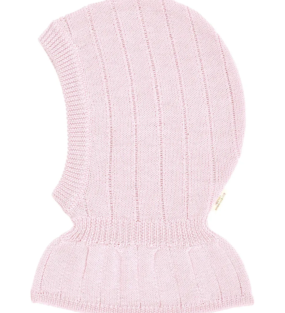 Copenhagen Colors Elefanthue - Strik - Uld - 1-lags - Bubblegume