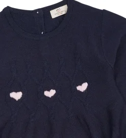 Copenhagen Colors Kjole - Uld - Strik - Merino Heats - Navy