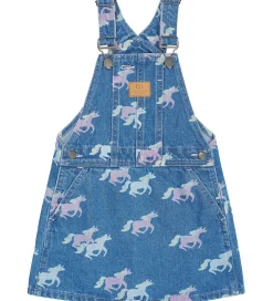 Copenhagen Colors Spencer - Denim - Unicorn Print - Blå