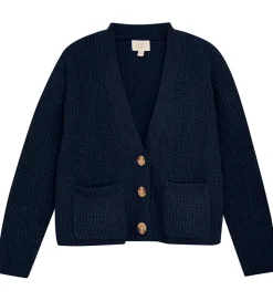 Creamie Cardigan - Strik - Black Iris