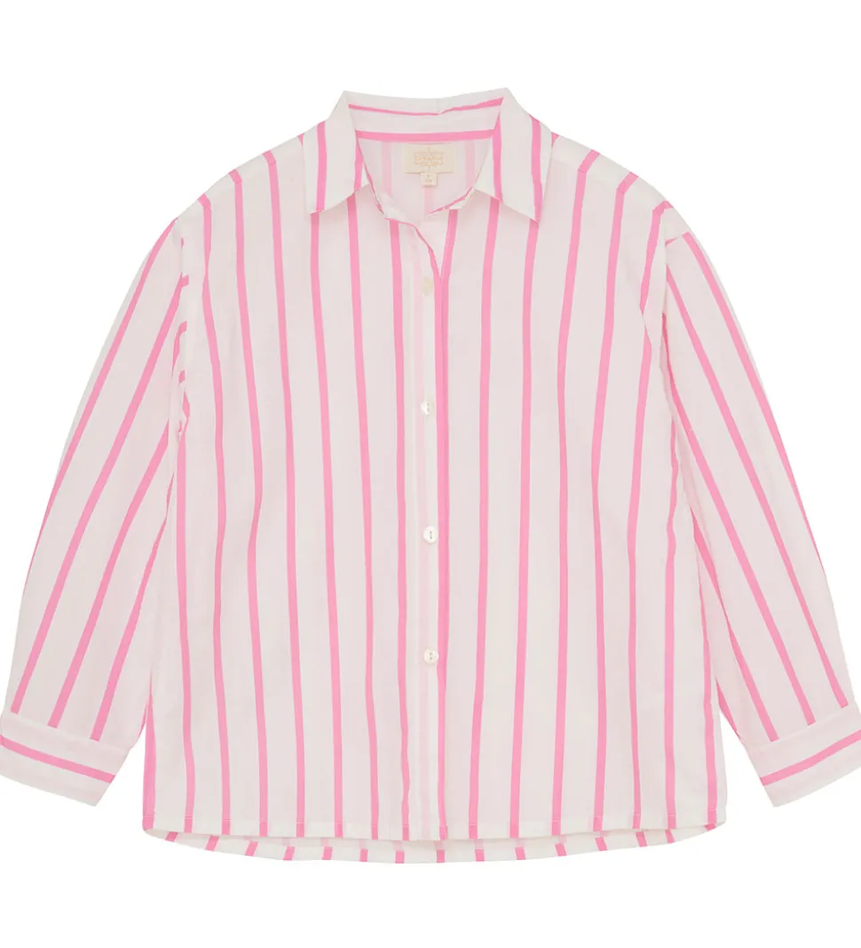 Creamie Skjorte - Stripe - Cloud