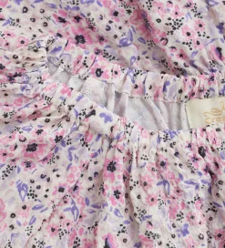 Creamie Top - Buttercream m. Blomster