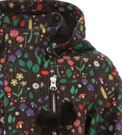 Danefæ Sommerjakke - Danekirstine - Black BOTANICAL