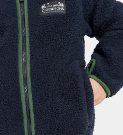 Didriksons Fleecejakke - Gibbs - Navy