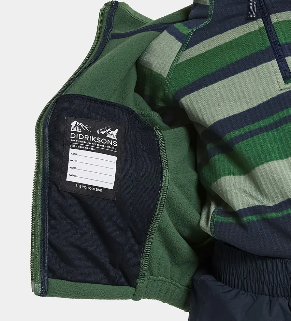 Didriksons Fleecejakke - Muskot - Pine Green