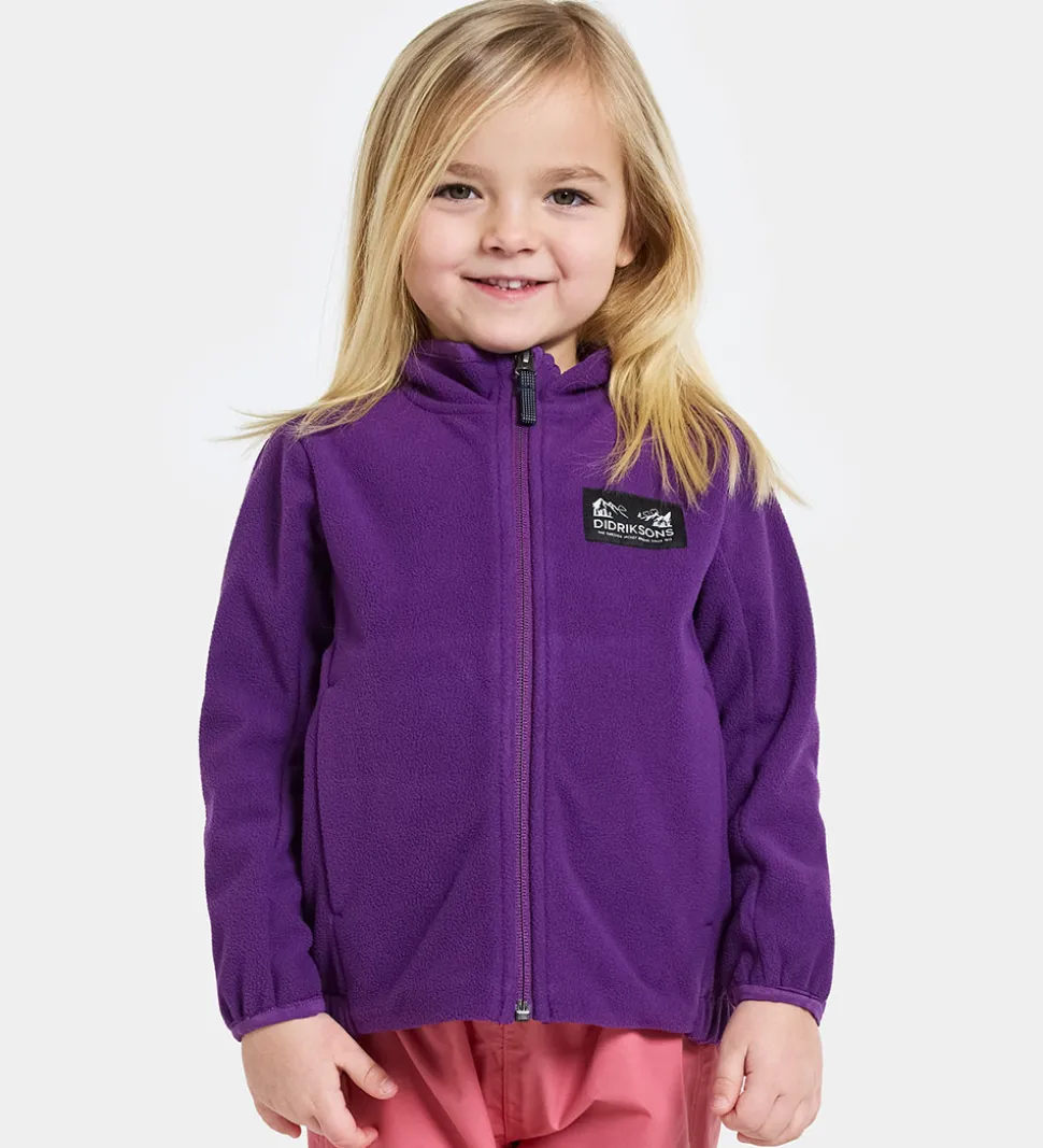 Didriksons Fleecejakke - Muskot - Royal Purple