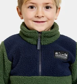 Didriksons Fleecetrøje - Gosig - Light Moss