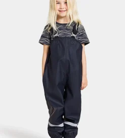 Didriksons Regnbukser m. Seler - PU - Plaskeman - Navy