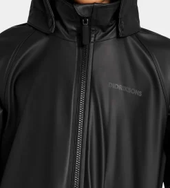 Didriksons Regnjakke - PU - Giga - Sort