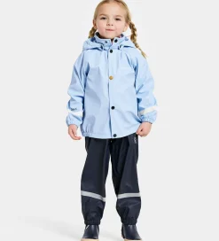 Didriksons Regntøj m. Seler - PU - Slaskeman - Light Sea Blue