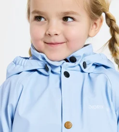 Didriksons Regntøj m. Seler - PU - Slaskeman - Light Sea Blue