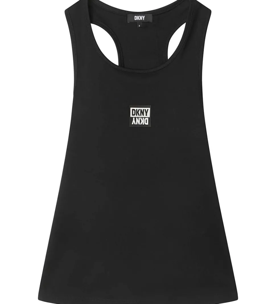 DKNY Top - Sort m. Logo