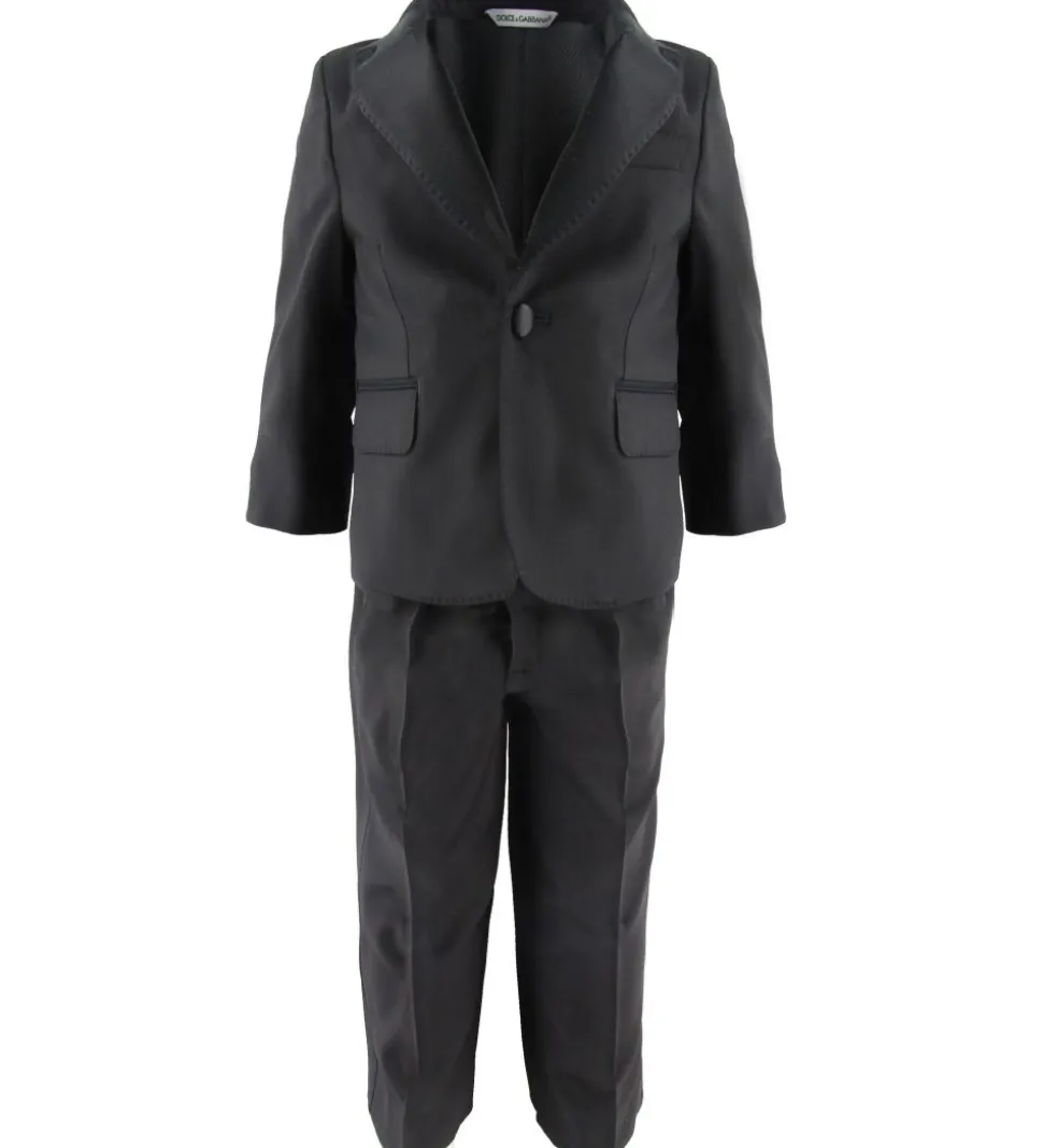 Dolce & Gabbana Jakkesæt - Uld/Viskose - Sort