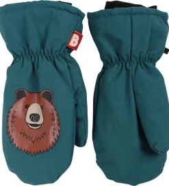 DYR-Cph Luffer m. Fleece - DYRPaw - DK Slate m. Brun Bjørn